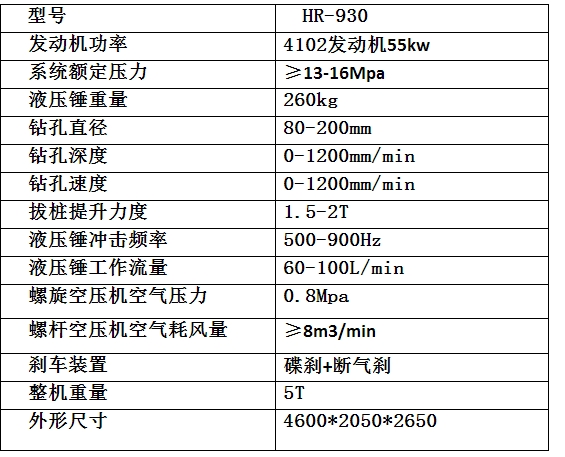 高速公路护栏打桩机