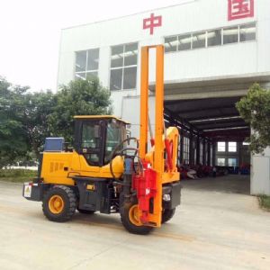 液压护栏打桩机