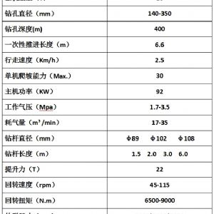 FY400履带式水井钻车