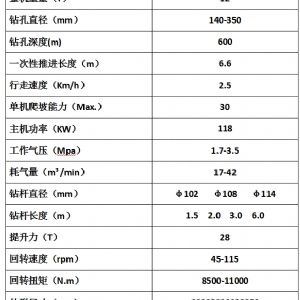 FY600履带式水井钻机
