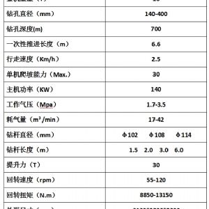 FY800履带式水井钻机