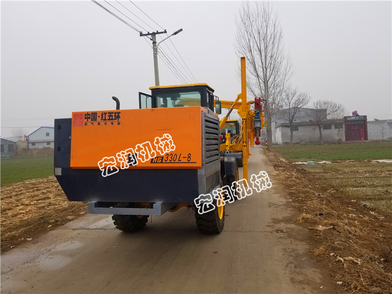 高速公路护栏钻孔机