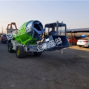 移动式混凝土搅拌车