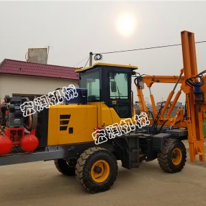 宏润护栏钻孔机发往湖北恩施