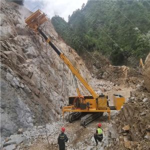 基坑支护锚杆钻机在重庆施工中