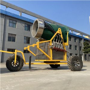 造雪机的工作原理