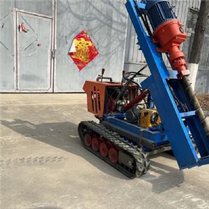 小型潜孔钻机的工作原理