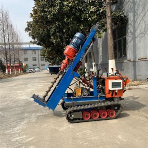 电动潜孔钻机的工作原理