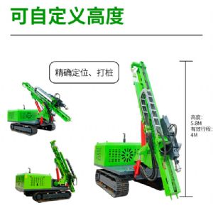 液压锤款光伏打桩机