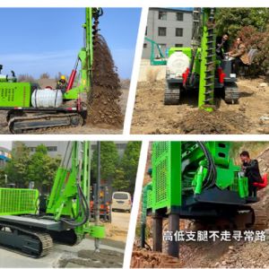 液压锤款光伏打桩机