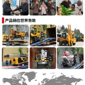 护栏立柱打桩机