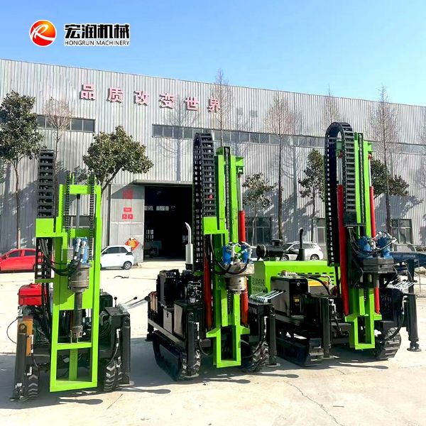 双液压小型钻孔机